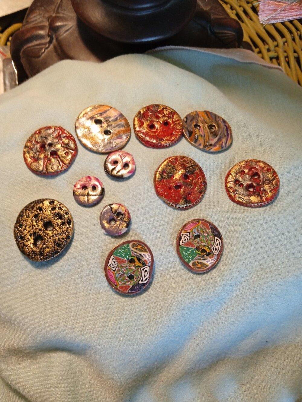 HAND MADE BUTTONS